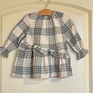 6-12M Rylee+Cru Flannel Hazel Dress